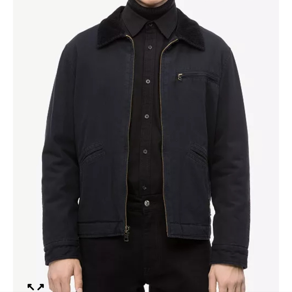 Calvin Klein Jeans Men's Black Detroit Jacket Size Small